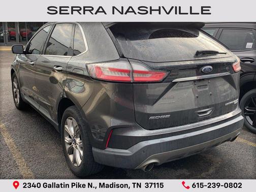 Magnetic Metallic 2019 Ford Edge Titanium