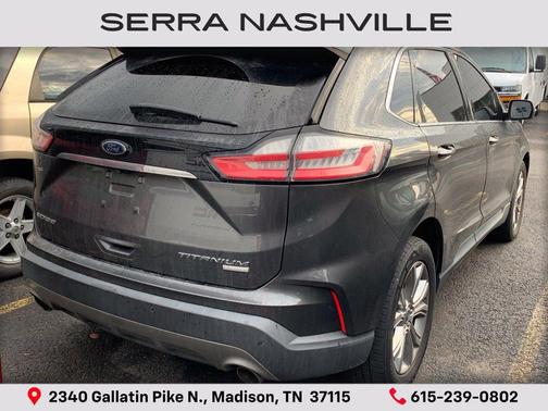 Magnetic Metallic 2019 Ford Edge Titanium