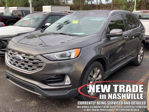 Magnetic Metallic 2019 Ford Edge Titanium