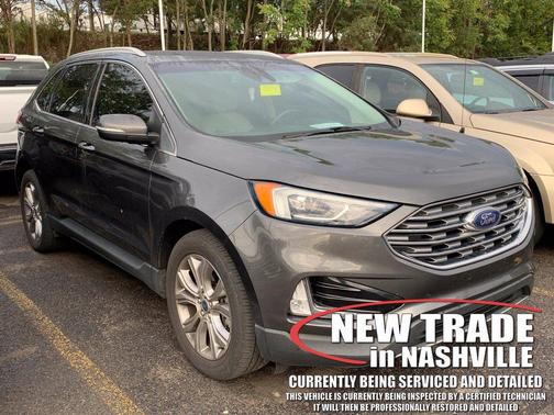 Magnetic Metallic 2019 Ford Edge Titanium