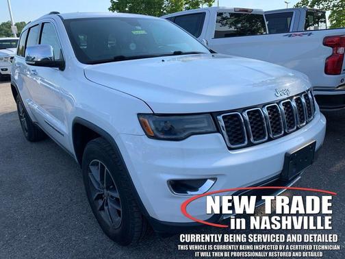 Bright White Clearcoat 2017 Jeep Grand Cherokee Limited