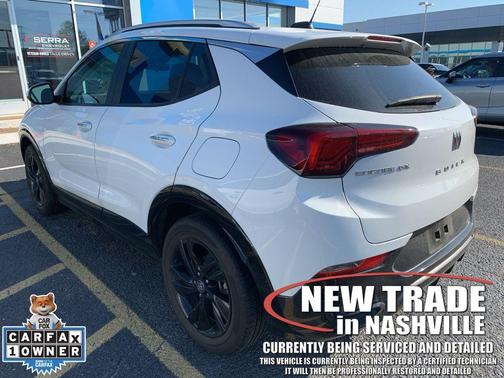 Summit White 2024 Buick Encore GX Sport Touring