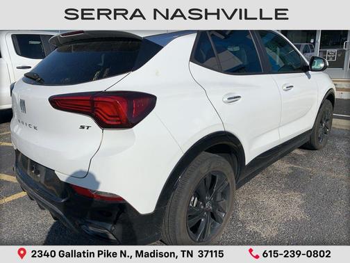 Summit White 2024 Buick Encore GX Sport Touring