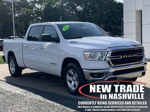 Bright White Clearcoat 2021 RAM 1500 Big Horn/Lone Star