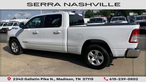 Bright White Clearcoat 2021 RAM 1500 Big Horn/Lone Star