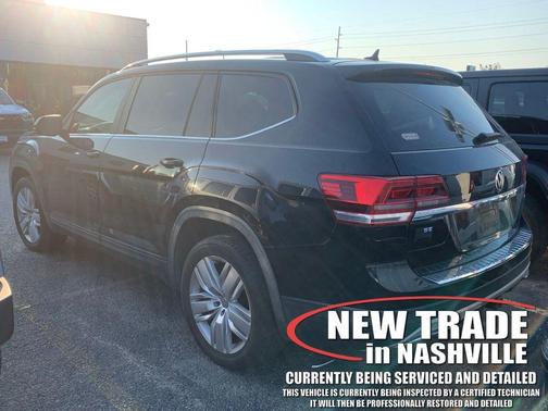 Deep Black Pearl 2019 Volkswagen Atlas 3.6L SE w/Technology