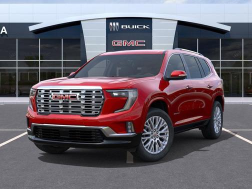 Volcanic Red Tintcoat 2026 GMC Acadia Denali