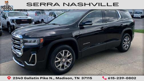 Ebony Twilight Metallic 2021 GMC Acadia FWD SLT