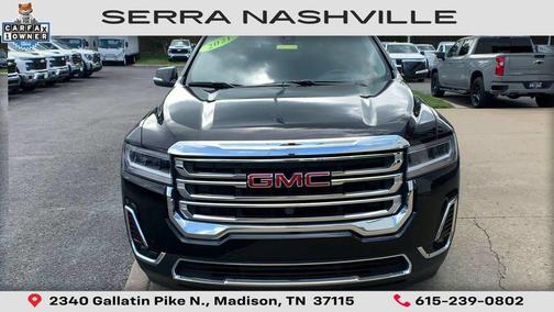 Ebony Twilight Metallic 2021 GMC Acadia FWD SLT