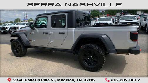 Silver Zynith Clearcoat 2023 Jeep Gladiator Mojave 4x4