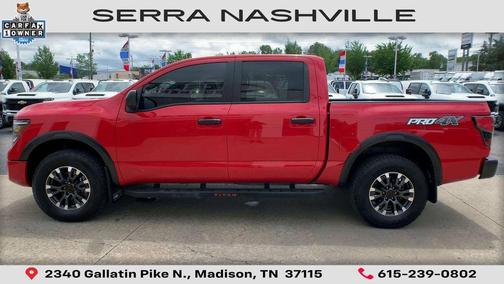 Red Alert 2024 Nissan Titan PRO-4X
