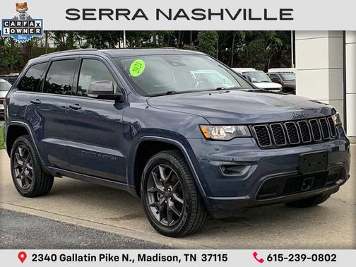 Slate Blue Pearlcoat 2021 Jeep Grand Cherokee Limited