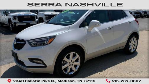 White Frost Tricoat 2017 Buick Encore Essence