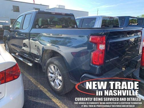 Northsky Blue Metallic 2021 Chevrolet Silverado 1500 Custom