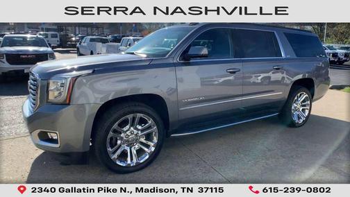 Satin Steel Metallic 2020 GMC Yukon XL SLT