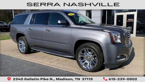 Satin Steel Metallic 2020 GMC Yukon XL SLT