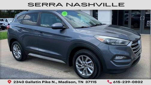 Coliseum Gray 2018 Hyundai TUCSON SEL
