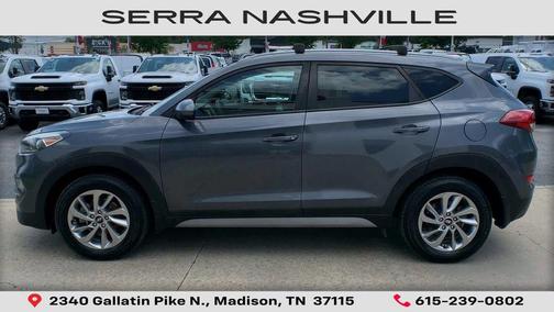 Coliseum Gray 2018 Hyundai TUCSON SEL