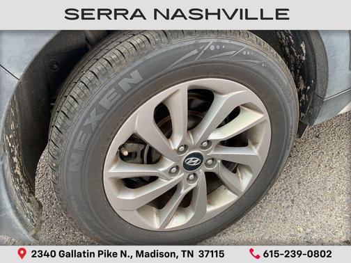 Coliseum Gray 2018 Hyundai TUCSON SEL