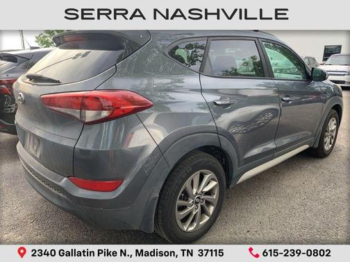 Coliseum Gray 2018 Hyundai TUCSON SEL