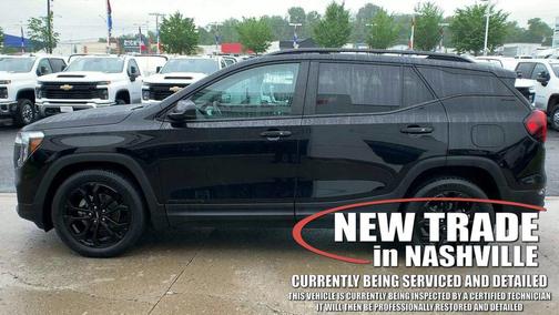 Ebony Twilight Metallic 2022 GMC Terrain SLE