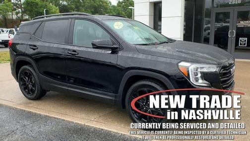 Ebony Twilight Metallic 2022 GMC Terrain SLE