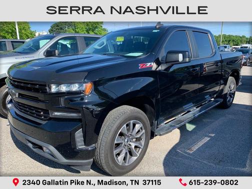Black 2020 Chevrolet Silverado 1500 RST