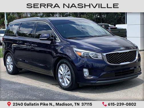 Celestial Blue 2018 Kia Sedona EX