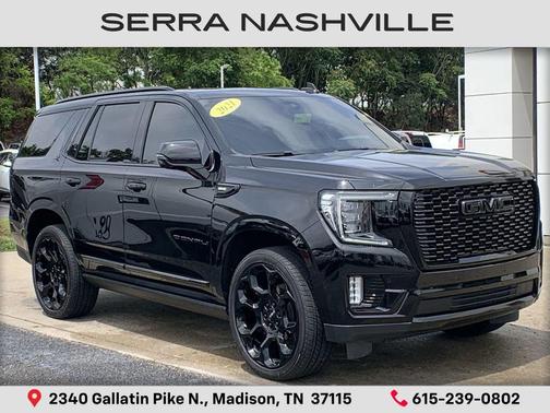 Onyx Black 2021 GMC Yukon Denali