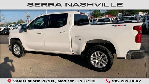 Summit White 2025 Chevrolet Silverado 1500 LT