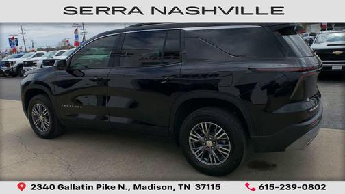 Mosaic Black Metallic 2025 Chevrolet Traverse LT