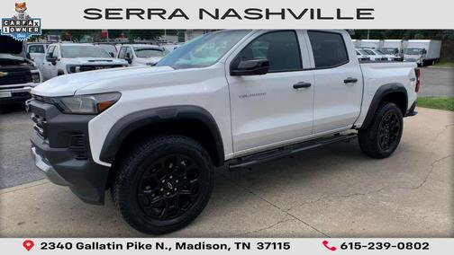 Summit White 2026 Chevrolet Colorado Trail Boss