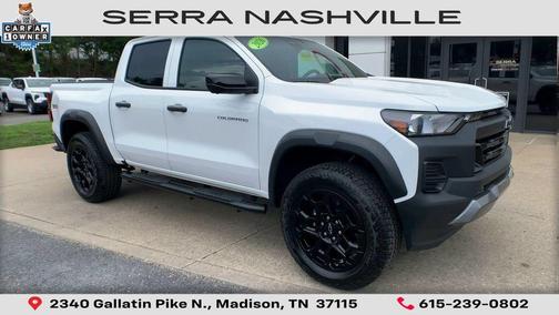 Summit White 2026 Chevrolet Colorado Trail Boss