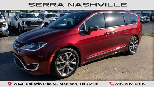 Velvet Red Pearlcoat 2018 Chrysler Pacifica Limited