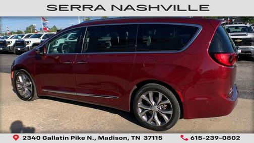 Velvet Red Pearlcoat 2018 Chrysler Pacifica Limited