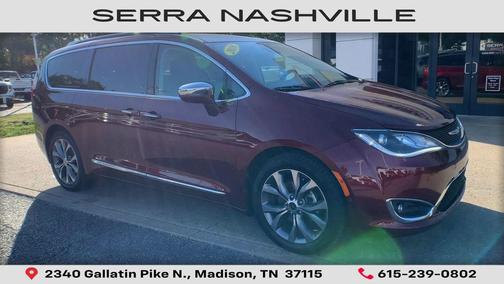 Velvet Red Pearlcoat 2018 Chrysler Pacifica Limited