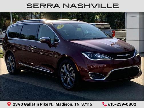 Velvet Red Pearlcoat 2018 Chrysler Pacifica Limited