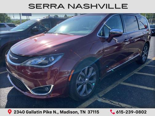 Velvet Red Pearlcoat 2018 Chrysler Pacifica Limited