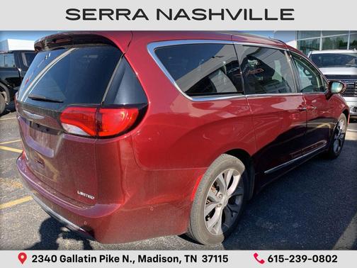 Velvet Red Pearlcoat 2018 Chrysler Pacifica Limited