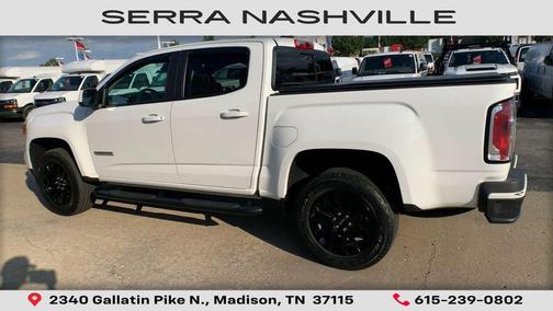Summit White 2022 GMC Canyon Elevation