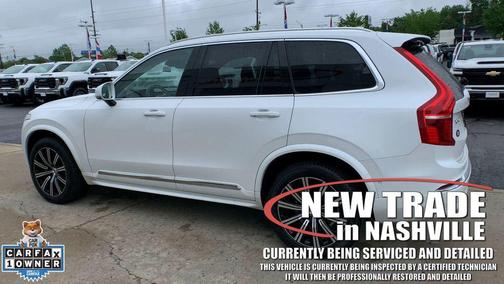 Crystal White Metallic 2023 Volvo XC90 B6 Plus 6-Seater