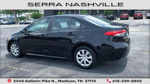 Midnight Black Metallic 2024 Toyota Corolla LE
