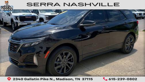 Mosaic Black Metallic 2023 Chevrolet Equinox FWD RS