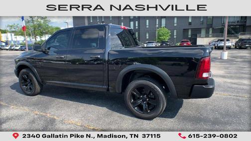 Diamond Black Crystal Pearlcoat 2024 RAM 1500 Classic Warlock Crew Cab 4x4 5'7' Box