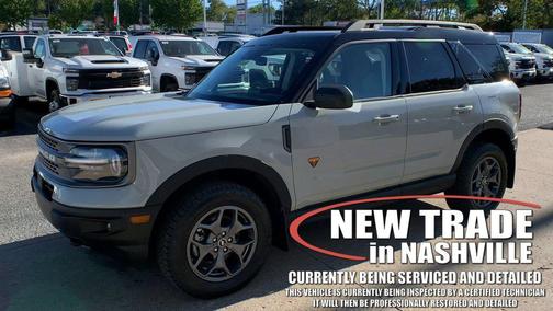 Cactus Gray 2023 Ford Bronco Sport Badlands
