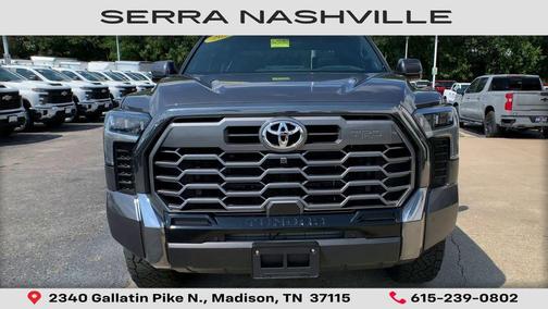 Magnetic Gray Metallic 2024 Toyota Tundra Platinum