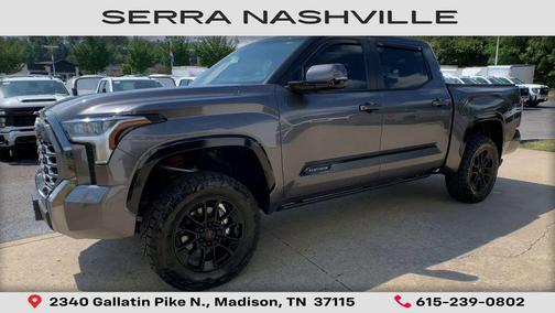 Magnetic Gray Metallic 2024 Toyota Tundra Platinum