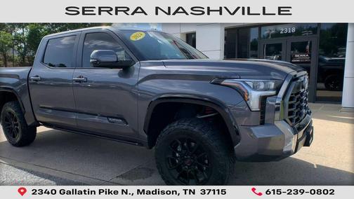Magnetic Gray Metallic 2024 Toyota Tundra Platinum