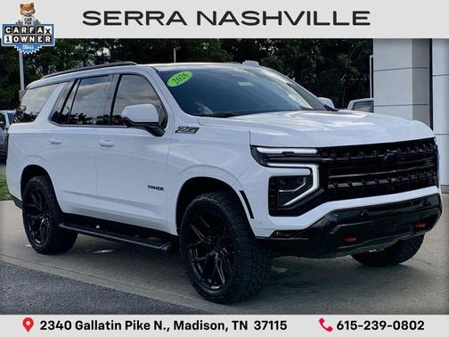 Summit White 2026 Chevrolet Tahoe 4WD Z71