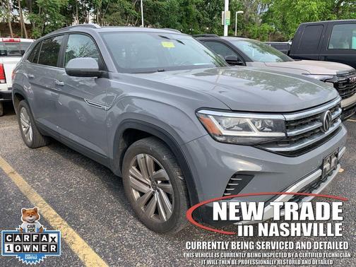 Gray 2020 Volkswagen Atlas Cross Sport 2.0T SE w/Technology 4MOTION